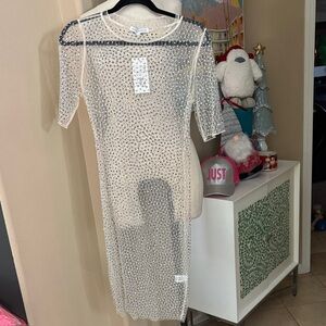 Hot & Delicious Mesh Coverup NWT